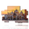 cuadros venecia piazza san marco al atardecer - version: 10 pannelli 176x115cm