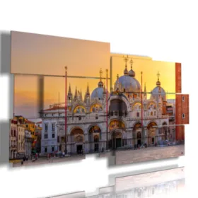 Cuadros de Venecia, Plaza de San Marcos al atardecer