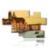 quadri antichi di venezia al tramonto - version: 8 pannelli 178x111cm
