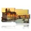 ancient paintings of venice at sunset - version: 10 pannelli 183x100cm
