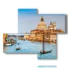 tableau avec photos venise - version: 4 pannelli 94x77cm