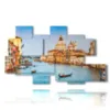 tableau avec photos venise - version: 8 pannelli 171x100cm