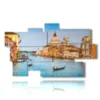 painting with photos venice - version: 9 pannelli 182x107cm