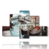 cuadro con foto en venecia - version: 6 pannelli 135x85cm