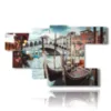 tableau avec photos a venise - version: 7 pannelli 172x103cm
