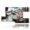painting with photos in venice - version: 8 pannelli 173x100cm
