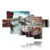 painting with photos in venice - version: 7 pannelli 173x106cm