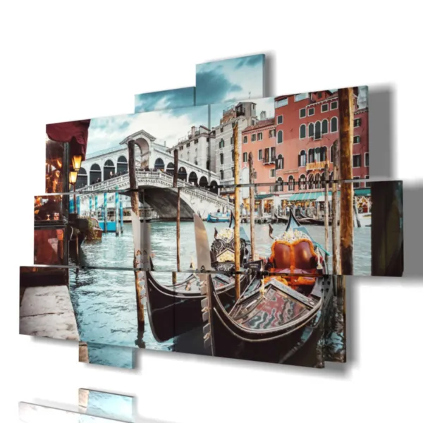 cuadros con fotos de Venecia