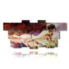 paintings with back women in a painting bed - version: 12 pannelli 232x107cm