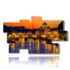 images roma la nuit sur le dome de saint pierre - version: 9 pannelli 182x107cm