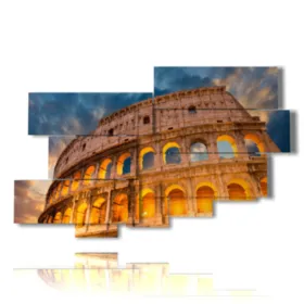 immagini colosseo di notte