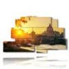 photos of rome at night from far - version: 9 pannelli 173x103cm