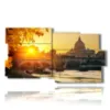 photos of rome at night from far - version: 10 pannelli 183x100cm