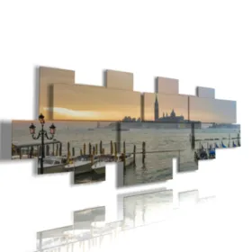Cuadros de Venecia con vistas al mar