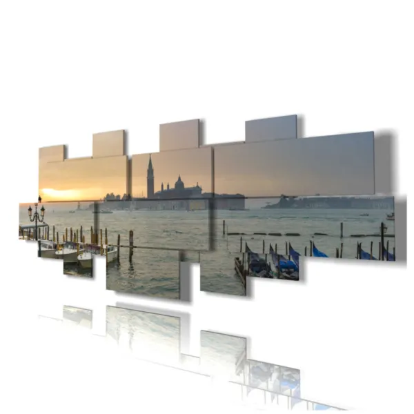 Estampes de vues de Venise