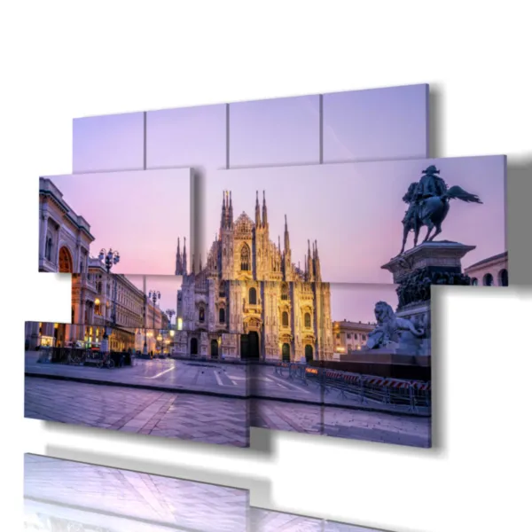 Moderne in rilievo Milano Gemälde