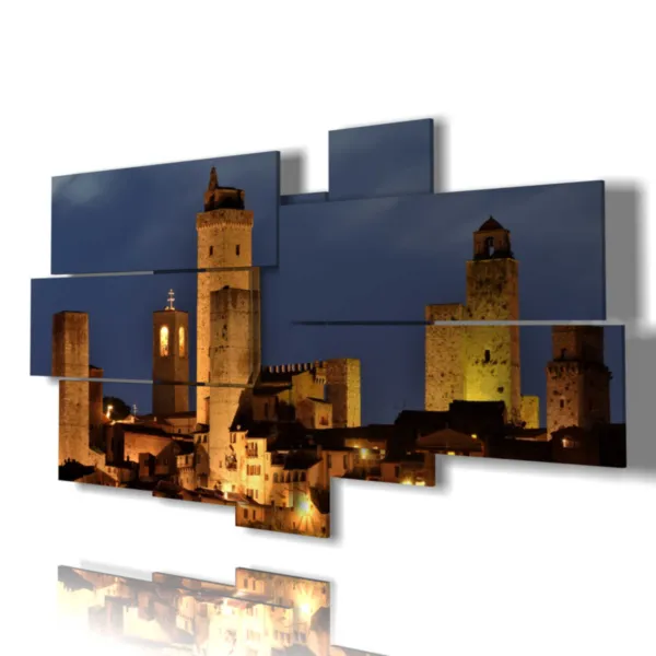 Impresiones de las ciudades italianas más hermosas