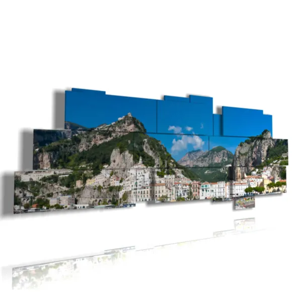 cuadros con carteles de ciudades italianas