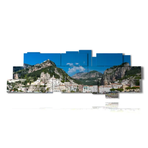 Affiche villes italiennes