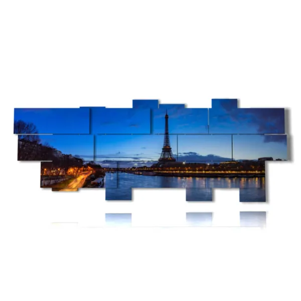 Foto von Paris bei Nacht