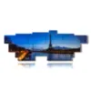 painting with photos paris at night - version: 16 pannelli 293x107cm
