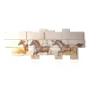 paintings horses in the sandstorm - version: 19 pannelli 306x116cm