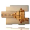 paintings with photos parliament budapest - version: 6 pannelli 129x94cm