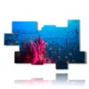 bilder bilder mit fischen im mittelmeer - version: 11 pannelli 198x123cm
