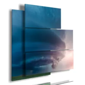 immagine di fulmine tornado stampe design moderne foto  3d Duudaart
