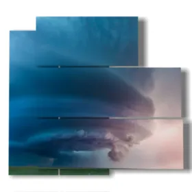 immagine di fulmine tornado stampe design moderne foto  3d Duudaart