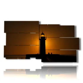 quadro mare e faro