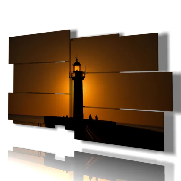 Impresiones del mar y del faro