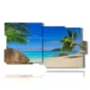 beaches cuba photo - version: 10 pannelli 183x100cm