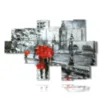 famous abstract paintings in romantic walk - version: 16 pannelli 221x149cm
