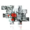 celebres tableaux abstraits en promenade romantique - version: 14 pannelli 207x149cm