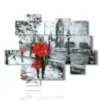 celebres tableaux abstraits en promenade romantique - version: 12 pannelli 184x146cm