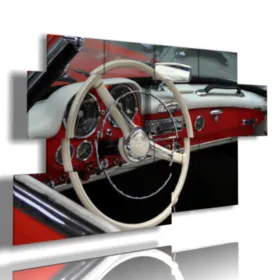 quadri automobili vintage usato