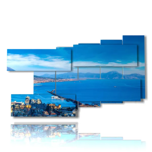 Images du centre de Naples