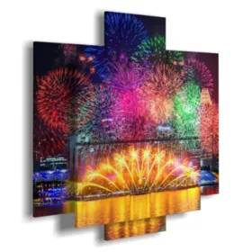 foto singapore fuochi stampe design moderne  3d Duudaart