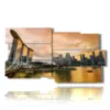 quadro tramonto singapore stampe design moderne foto  3d Duudaart