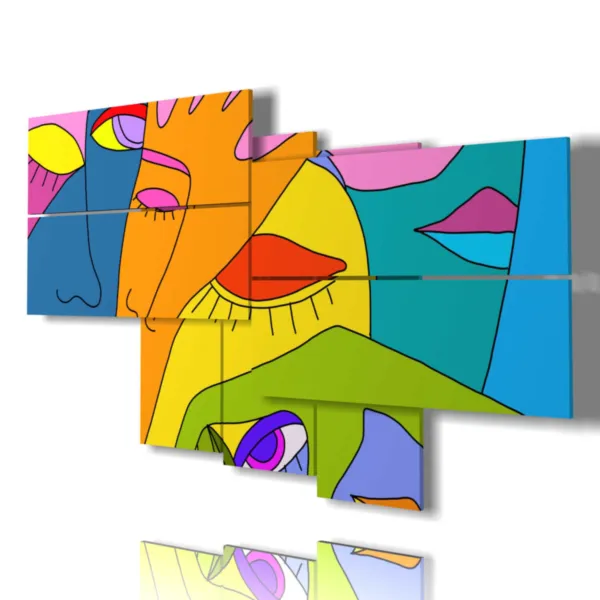 **Tableaux modernes en ligne - Impressions d'art pour une décoration élégante**