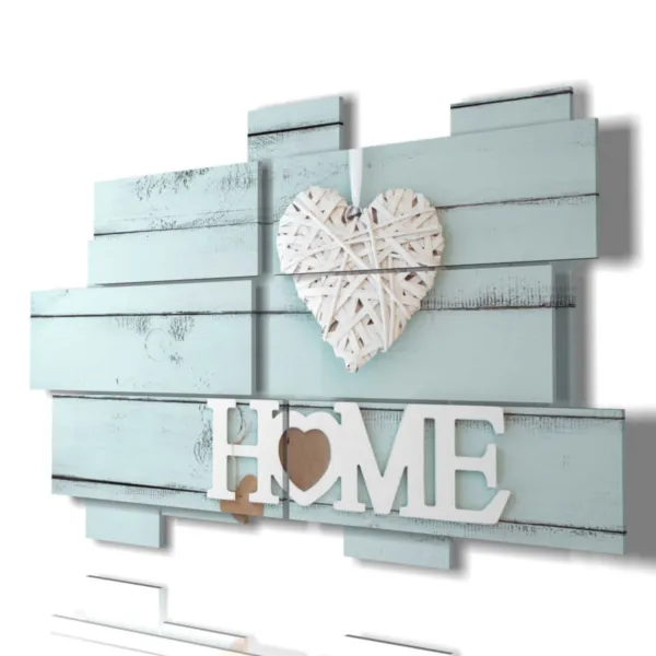 quadro con cuore scritta stampe design moderne foto  3d Duudaart