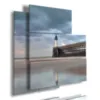 quadro con faro specchiato nell stampe design moderne foto  3d Duudaart