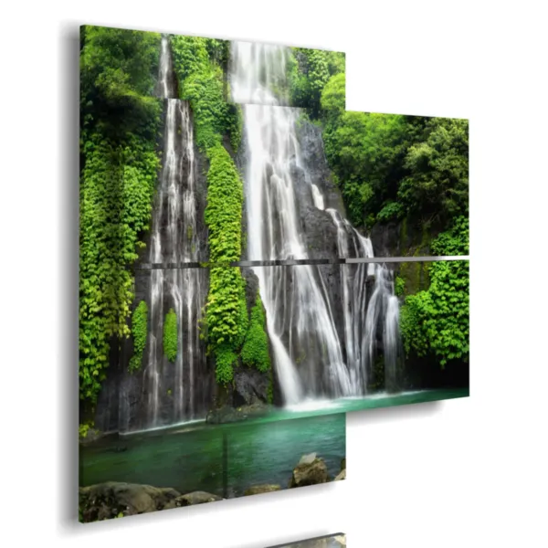 immagine di cascata della giungla in foresta pluviale tropical 3d Duudaart