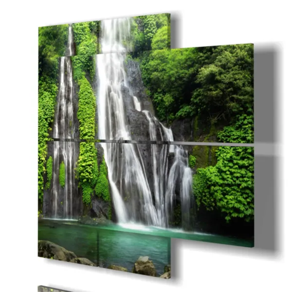 immagine di cascata della giungla in foresta pluviale tropical 3d Duudaart