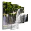 quadro cascate stampe design moderne foto  3d Duudaart