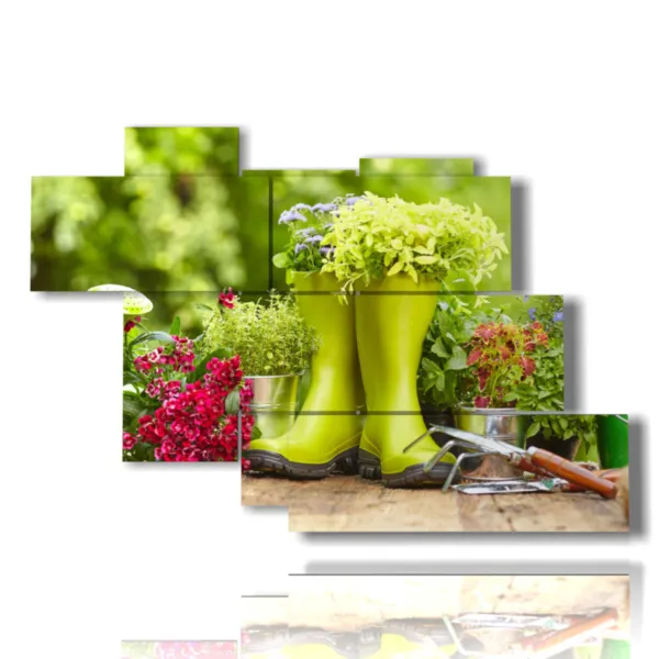 Moderne Blumenbilder