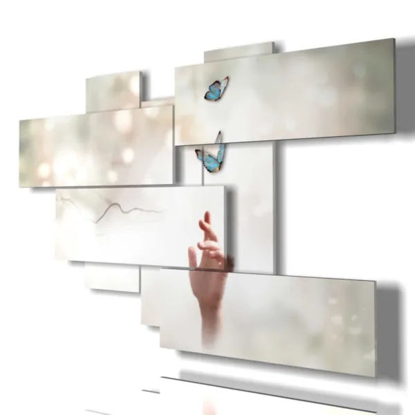 Tableaux, papillons muraux