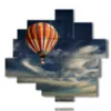 bilder einsamer ballon am himmel - version: 11 pannelli 158x146cm