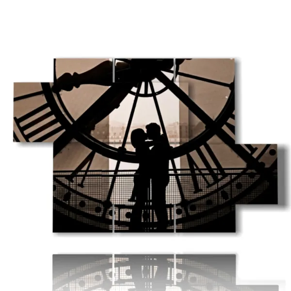 Amore quadri in francese si traduce: ''amour de peinture'' o ''a